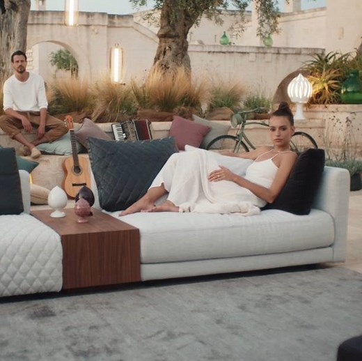 5.6K views · 111 reactions | Discover the Apulian dream of design and elegance, and experience the harmonious concept of living of our Melpot sofa, masterpiece of the Natuzzi Italia collection. | Natuzzi | Facebook