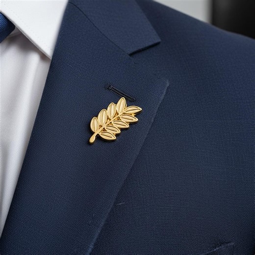 Acacia Sprig Masonic Lapel Pin | Gold Freemason Fraternal Pin | 1 Inch Jacket Hat Tie Pin - Etsy