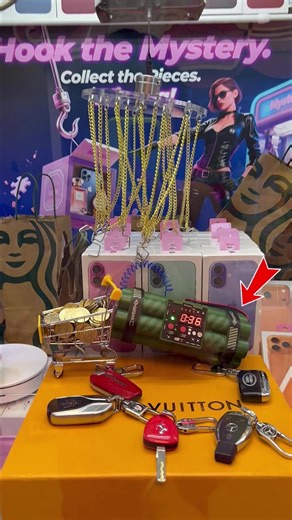 Hook Claw Machine Challenge:Luck Catch! - Ep 66 #clawmachine #arcade #prize