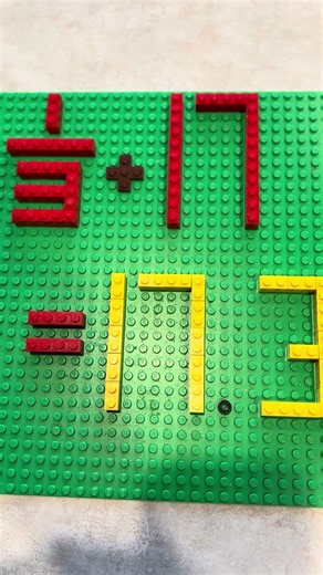 Learning how to add fractions with Legos