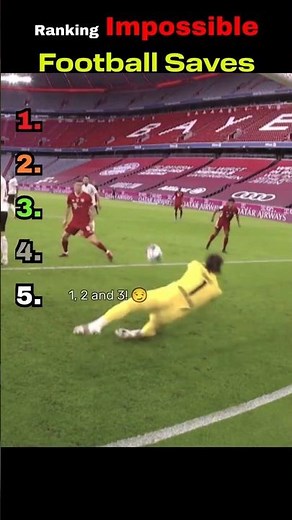 Ranking Impossible Football Saves