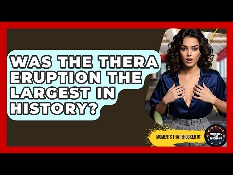 Was The Thera Eruption The Largest In History? - Moments That Shocked Us