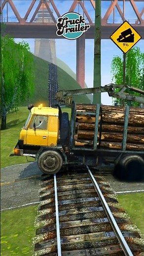 Daily Truck Spintires Mudrunner Eps 70. Military Trailer Logging Truck Drags Another Log Truck