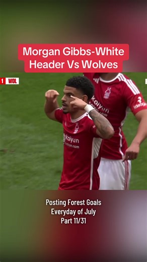 Morgan Gibbs-White's Stunning Header Against Wolves