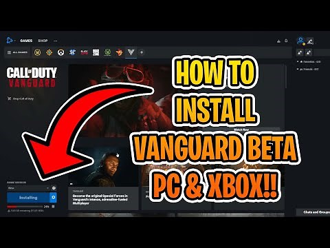 How To Download Vanguard Beta On PC & XBOX!!