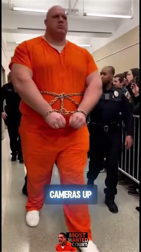 THE PRISON TITAN! ⚖️⛓️ Unbelievable Scale! #shorts #MostWantedCourt
