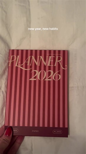 Excited for My New 2026 Papier Planner!🎉
