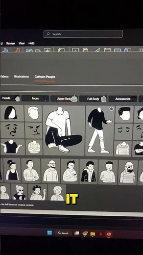 Create Cartoon Characters in PowerPoint! (EASY)