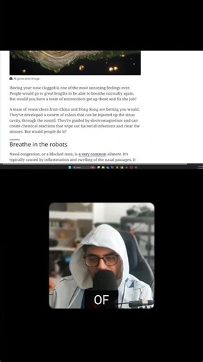 Swarms of tiny robots could go up your nose to clear your sinuses