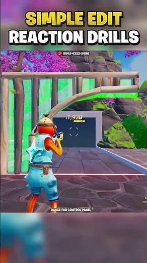 Simple Edit Fortnite Training! ✔❌