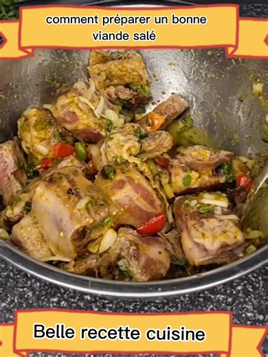 Comment préparer une bonne viande salée haïtienne