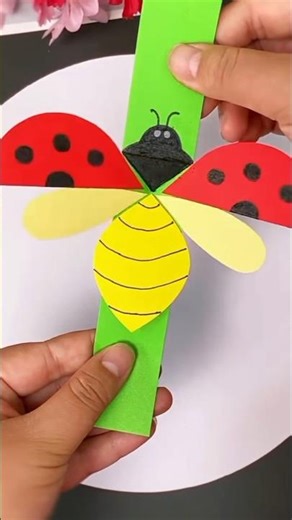 🐞 Cute Ladybug #easydiy #diy #diyforkids