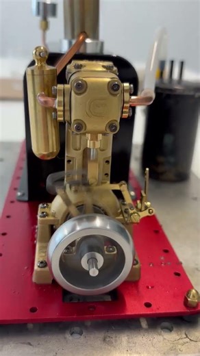 Steam Engine with Boiler Model #engineersjobs #engineer #stirling