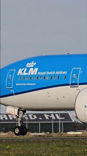 KLM 777-300ER Heavy Takeoff | Amsterdam → Atlanta 🌍