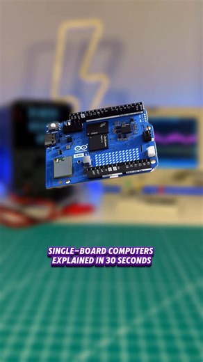 Kamitronix on Instagram: "Single-Board Computer - explained in 30 seconds ⚡️ Let us know in the comments what project we should build next with the new @arduino.cc Uno Q. 🤩 #arduino #electronics #engineering"
