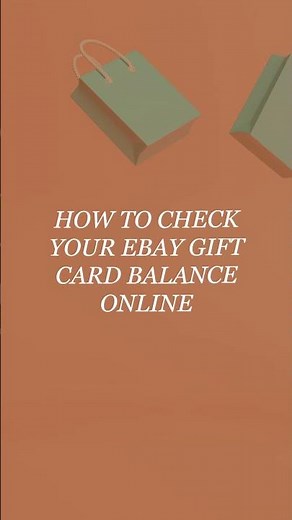 Checking Your #ebay Gift Card Balance Online | CoinCola OTC