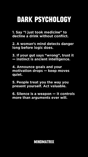 17K views · 58 reactions | Dark Psychology Tricks You Need to Know...