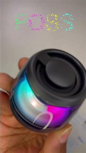 Poss magnetic mini speaker #bluetoothspeaker #music #unboxing