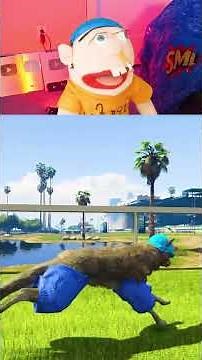 Jeffy Wins The DOG RACE in GTA 5!