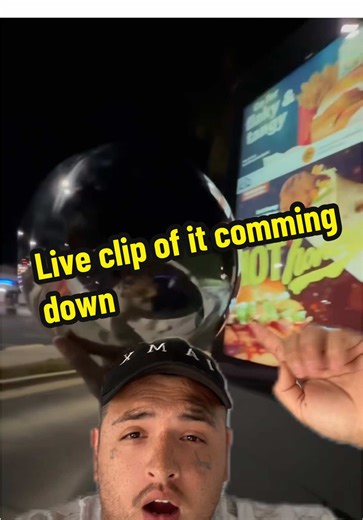 UFO Sighting Captured on iPhone