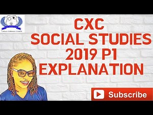 2019 Social Studies Paper 1