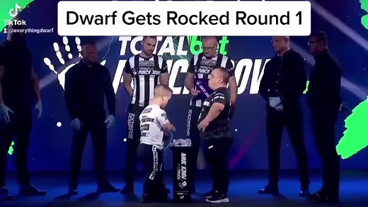 Dwarf Slap Contest Round 1 #fight #slap #funny #dwarf #slapped #follow #like #grow #meme #heart #india