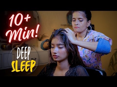 she fell asleep snoring while i was massaging | Head Massage with Neck Pain