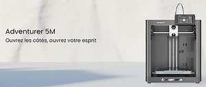 Flashforge Adventurer 5M : fiche technique, tutoriel, test et prix