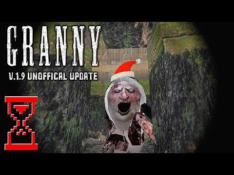 Granny 1.9 New Year's in the game + walkthrough with Angela