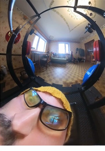 Benchpress 360👌 #fyp #360 #homegym #funny #loop