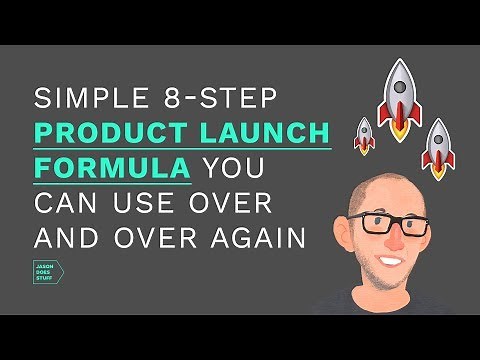 A simple 8-step product launch formula you can use over and over again