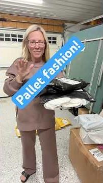 Gotta love pallet fashion! #palletlife #haul #unclaimedmail #unboxing #fashion