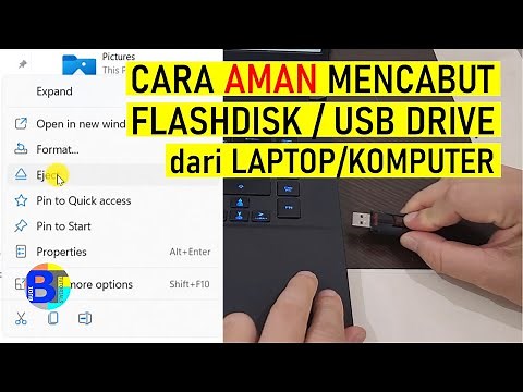 Cara Mencabut Flashdisk (USB Drive) dari Laptop dengan Benar dan Aman (Eject USB Drive)
