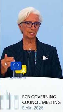 ECB Liquidity Falls by €2.6 Trillion — Lagarde Says Price Stability Remains the Priority