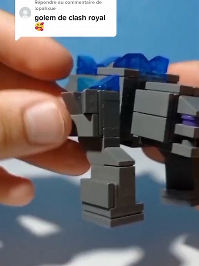Golem de Clash Royale en Lego: Tutoriel Créatif