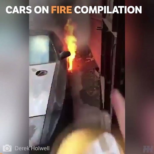 All of the flames 🔥 | Car Throttle