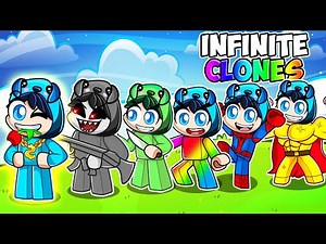 Roblox INFINITE CLONES With CRAZY FAN GIRLS!