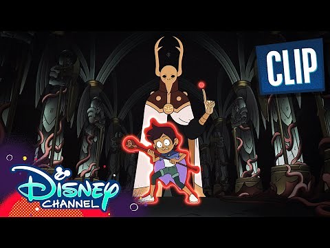 Luz Battles the Emperor ⚔️ | The Owl House | Disney Channel