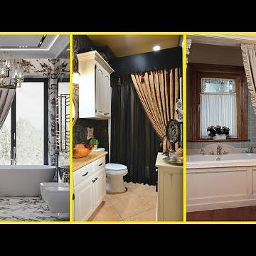 30+ Top class shower curtains designs | Bathroom curtains | Home Decor Ideas | Home interior