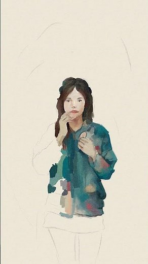Drawing illustration - Corel Painter #short #art #digitalart