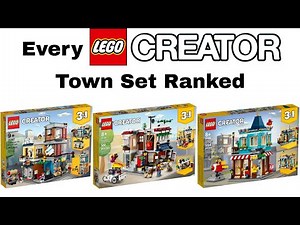 Every LEGO Creator Town Set Ranked (2014-2023)