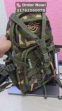 🪖 Strong & Stylish Army Backpack for Army Lovers 🪖