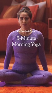5-Minute Morning Yoga: Seven poses to help you wake up and feel energized, whether you're an expert or a beginner. | The New York Times