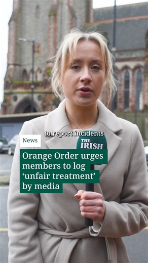 The Irish News on Instagram: "The Orange Order is urging its members to report incidents where “the institution has been unfairly treated or misrepresented” in the media. A special email account has been set up to receive details of broadcasts and articles that seemingly cast the Orange Order in a bad light. Hannah Patterson explains. 🎥 Rohit Balaji"