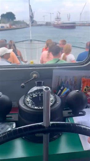 Freighter Friday! A salute from the Joseph Block coming out of the Poe Lock here in Sault Ste Marie, Michigan! What an amazing day on the St.Mary’s River! #FreighterFriday #MaritimeAdventures #ShipJunkies #boattours #saultstemarie #greatlakesstate #AdventureAwaits #MichiganTravel #UPtravel #MaritimeAdventure #FamilyFun #exploremichigan #boatnerds #UpperMichigan #soolocksboattours #upperpeninsula #freighter #BoatLife #boatlovers #PureUP | Original Soo Locks Boat Tours