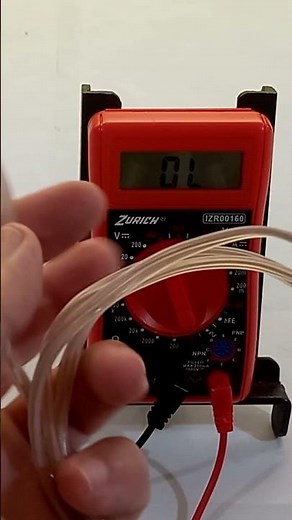 Multimeter: How to measure continuity #electronics #tools #tools