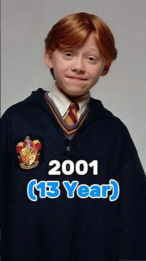 Rupert Grint (2001-2024) Cast Then and Now || Evolution || Transformation #shorts #rupertgrint
