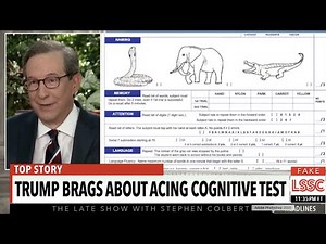 Everyone Is Super Impressed That Trump Passed His Cognitive Test