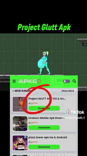 Project G.L.U.T.T Gameplay #projectglutt #lab2underground #melancholianna #melancholiannaapk #games #gamemobile #trending #viral #fyp