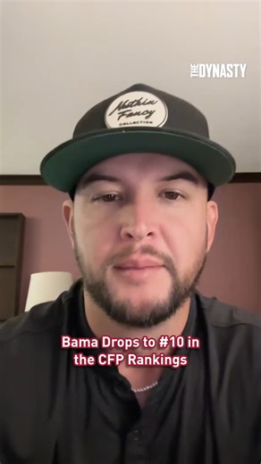 What does AJ McCarron think about where Alabama landed in the latest CFP rankings? #RollTide | The Dynasty: A Podcast on the Alabama Crimson Tide